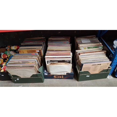 111 - 5 boxes of LPs.