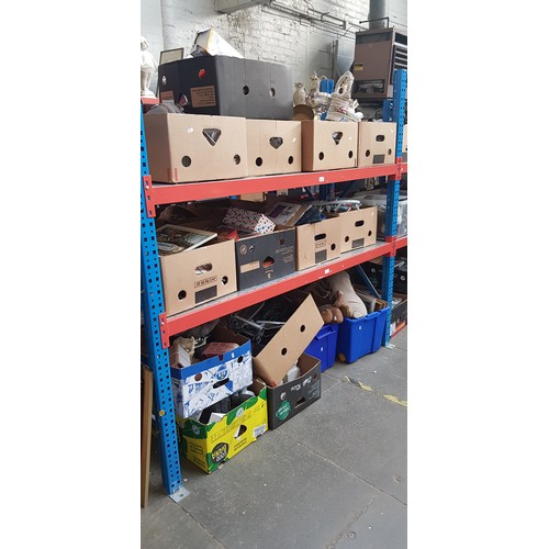 162 - 15 boxes of miscellaneous items including ornaments, games, toys, electricals, pictures, glassware, ... 