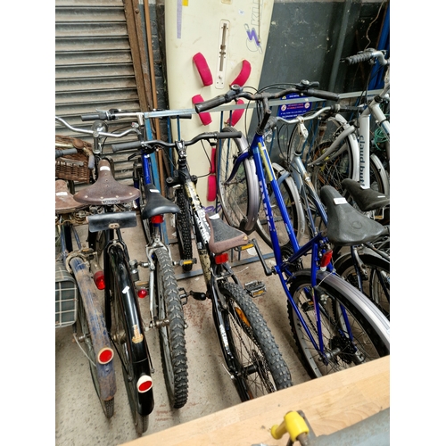 260 - Three bicycles.