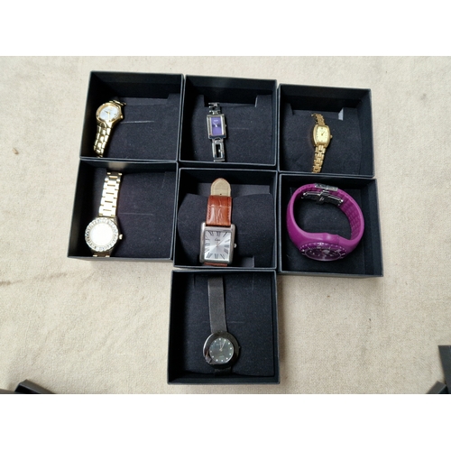 991 - 7 various watches, boxed.