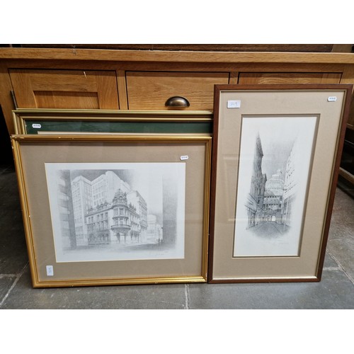 809 - Two framed 1930s maps of the Manchester Ship Canal and The Manchester Docks & Barton Docks Estate, t... 