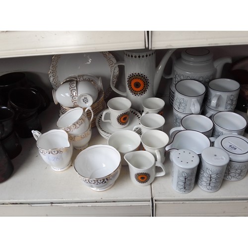 628 - Hornsea pottery and china teware