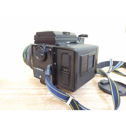 1 - A Zenza Bronica ETR SI medium format SLR camera, serial no. 7302608, with Zenzanon EII 1:2.8 f=75mm ... 