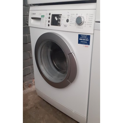 1033 - A Bosch Maxx 7 VarioPerfect washing machine.