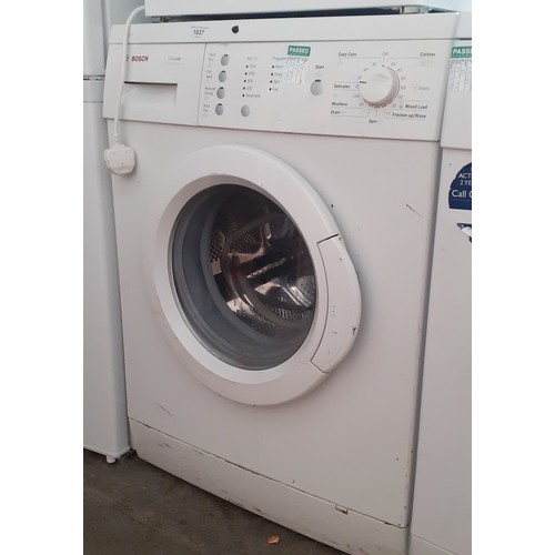 1037 - A Bosch Clasixx 1200 Express washing machine.