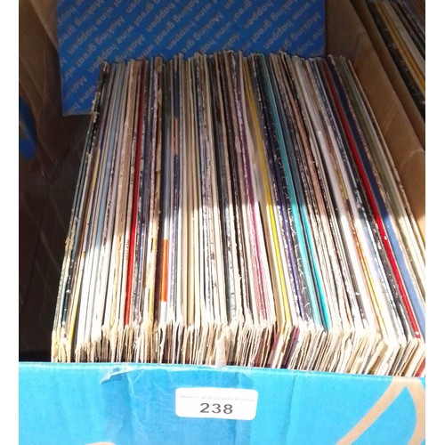 238 - A mixed collection of approx. 70 Rock, Folk, Blues & Jazz LPs - to include Sparks, Atlantis, Bob Dyl... 