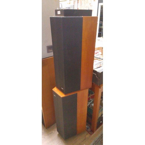 310 - A pair of Goodmans Dimension 8 floor standing speakers.