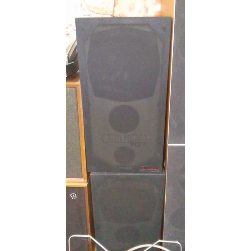 315 - A pair of Mission 707 speakers.