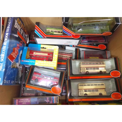 415 - A box of assorted die-cast model vehicles including Corgi, Gilbow etc.