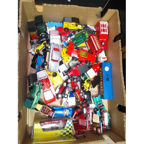 449 - A collection of die cast model vehicles including Corgi, Matchbox, Dinky, including James Bond Astin... 