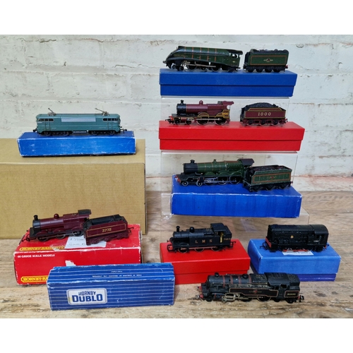 342 - Eight assorted locomotives to include Hornby EDL11 