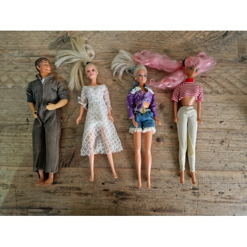 363 - A collection of Barbie & Sindy toys including Barbie dolls, sindy horses & foal with tack, Barbie & ... 