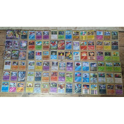 455 - A box of approx. 3450 Pokemon cards including holo's.