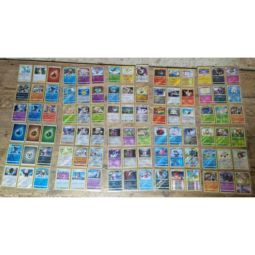 455 - A box of approx. 3450 Pokemon cards including holo's.