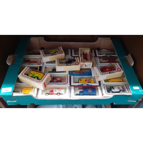 566 - 25 Lledo vehicles, all boxed