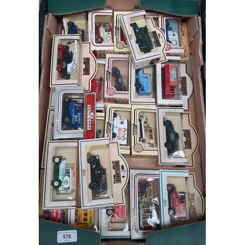 576 - 25 Lledo vehicles, all boxed