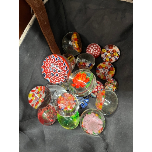 71 - A bag of paperweights