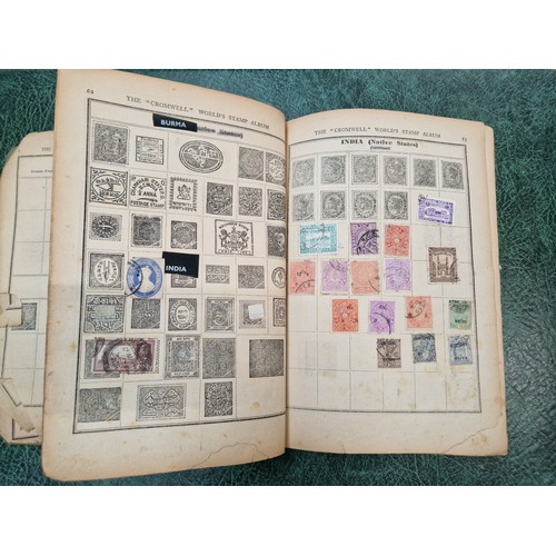 31 - Albums of world stamps to include 19th century.