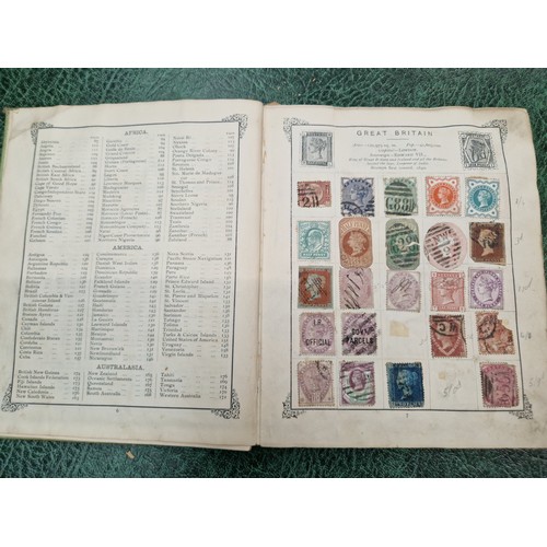 31 - Albums of world stamps to include 19th century.