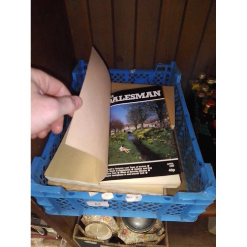 63 - A box of Dalesman magazines