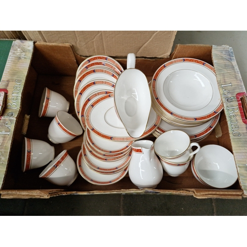 595 - Box of Royal Worcester china