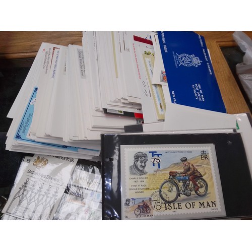 273 - A collection of various first day covers and mint stamps.