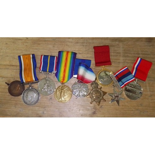 138 - Three WW1 medals to include a Star medal awarded to 12822 PTE. C. Cannall, Liverpool, The Great War ... 