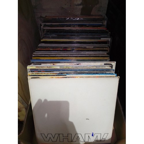 416 - A box of approx. 95 LPs, various genre.