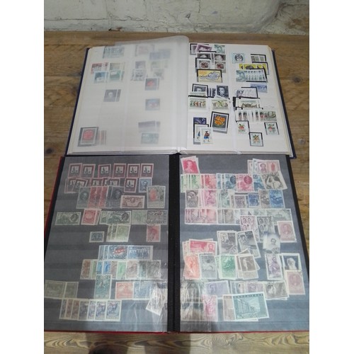 300 - Two stamp albums, one Russian and the other Austrian.