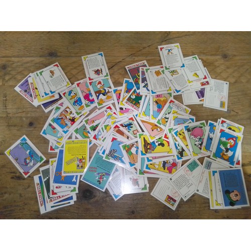 313 - A collection of 90 Mickey Mouse Disney cards.