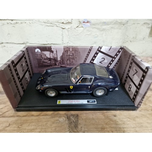 388 - Two boxed model vehicles comprising a Vanilla Sky 250 GTO and an Exoto Grand Prix Classics Renault R... 