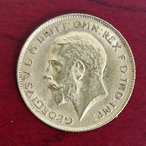 103 - A George V 1912 half sovereign.