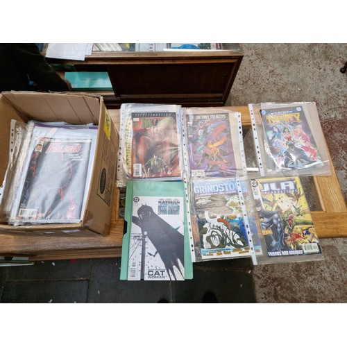 49 - A box of assorted comics to include DC, Marvel & Malibu etc.