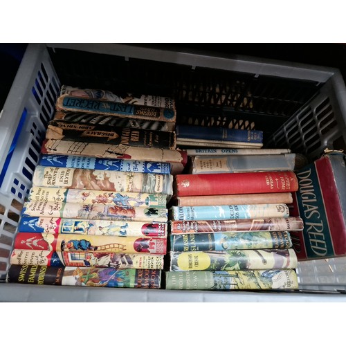 65 - A box containing childrens books, Enid Blyton etc