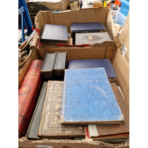 137 - Two boxes of books