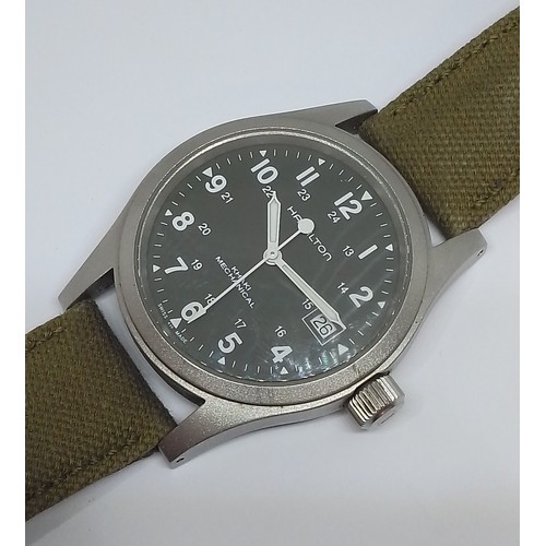 Khaki Field Mechanical Watch - Green Dial - H69419363