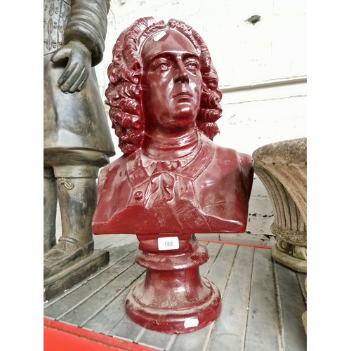 188 - A composite bust of Mozart