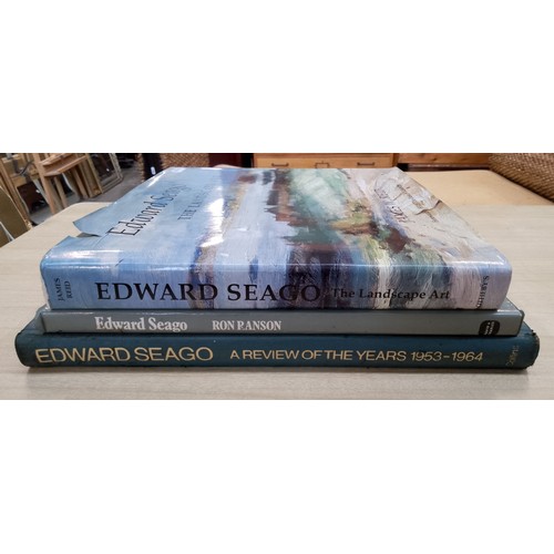 27 - Edward Seago, A review of the years 1953-1964, signed copy, 21/50, together with two other books on ... 