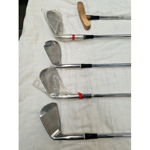 110 - A set of Christy O'Connor right handed Golf Clubs with bag