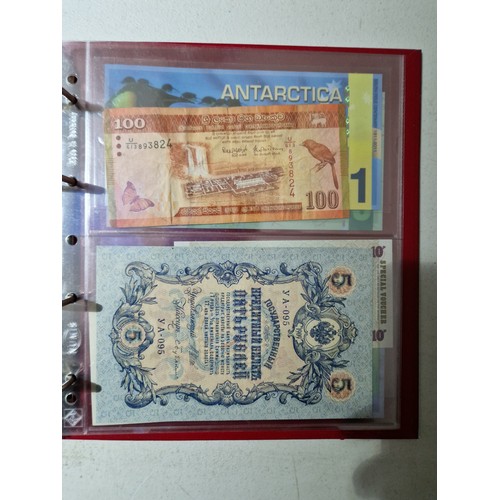 275 - A large collection of assorted world banknotes