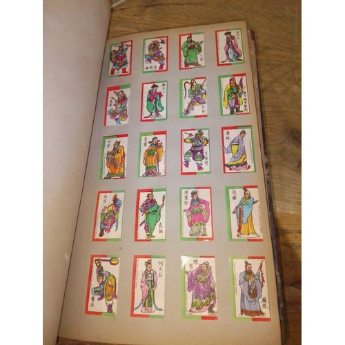 5 - China, one album, extensive collection of Chinese matchbox labels, mid 20th century, figures, warrio... 