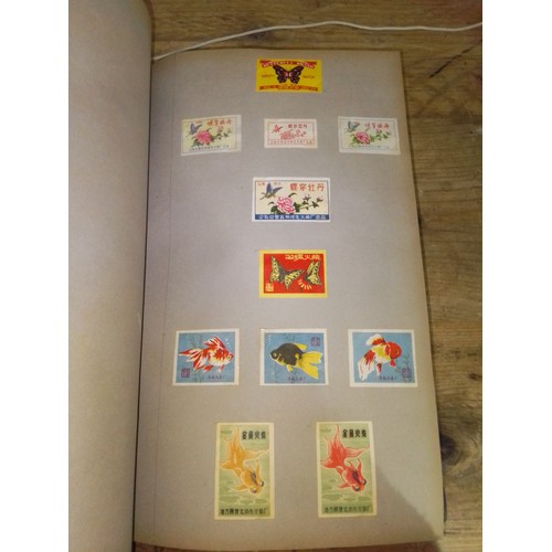 6 - China, one album, extensive collection of matchbox labels and some fruit labels, early to mid 20th c... 