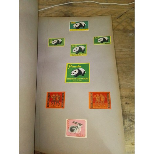 6 - China, one album, extensive collection of matchbox labels and some fruit labels, early to mid 20th c... 