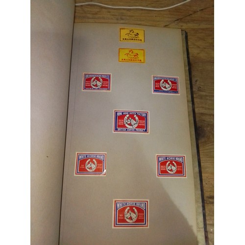 7 - South Korea, Taiwan, Hong Kong & Macao, one album, collection of matchbox labels, early to mid 20th ... 