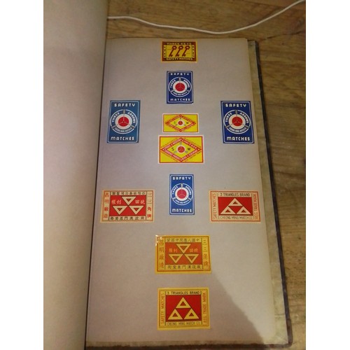 7 - South Korea, Taiwan, Hong Kong & Macao, one album, collection of matchbox labels, early to mid 20th ... 