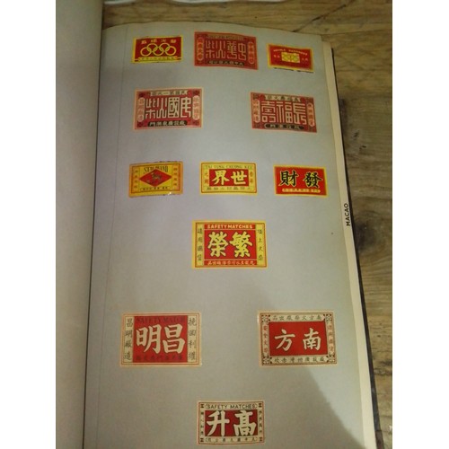 7 - South Korea, Taiwan, Hong Kong & Macao, one album, collection of matchbox labels, early to mid 20th ... 