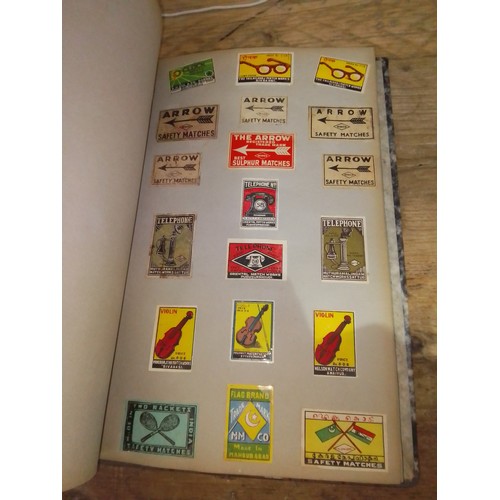 9 - India, Nepal, Pakistan, Israel and Palestine, four albums, extensive collection of matchbox labels, ... 