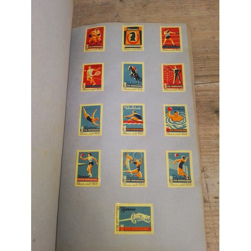 12 - Russia, Estonia, Latvia and Lithuania, two albums, collection of matchbox labels, early to mid 20th ... 