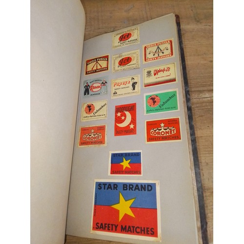 14 - Germany, two albums, collection of matchbox labels, early to mid 20th century, approx. 275 pages, we... 