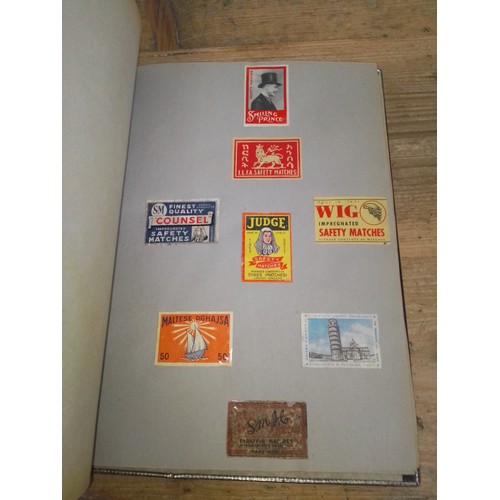 15 - Italy, Austria and Switzerland, four albums, collection of matchbox labels, early 20th century and l... 